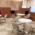 AIA Singapore Private Limited - Robinson Road | Product Seen: [Murphy Lounger & Customised Laminate Tabletop + Traxtor Round Table Base]